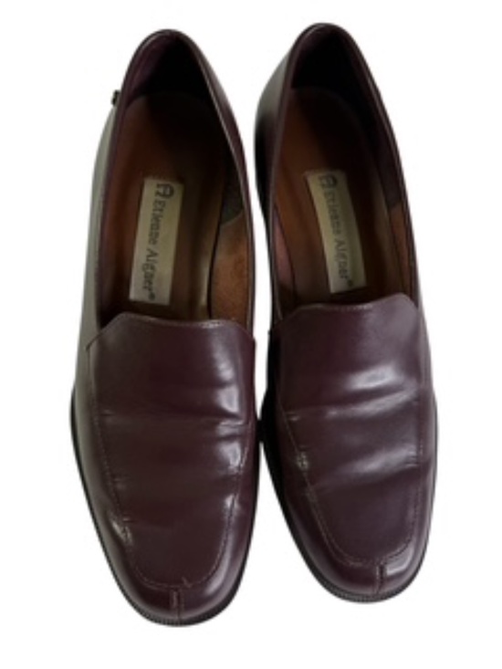 Etienne Aigner Burgundy Townsend Loafer Size 6M - Picture 4 of 10